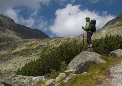 Hiking with guide